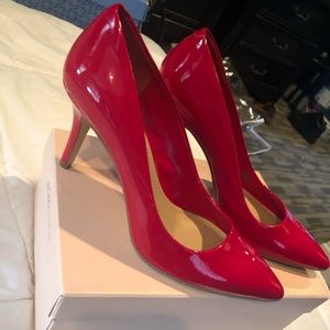 Women’s BCBG Red Pumps size 10